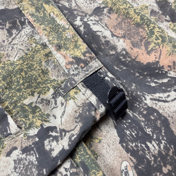 VTG 00s Natural Gear Camo Pants XL Outdoor Hunting Fishing Tree Bark Pattern - Picture 6 of 7